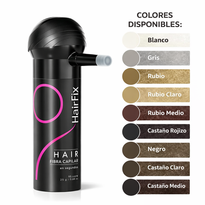 HairFix™ Fibras Capilares – Cabello Más Denso al Instante