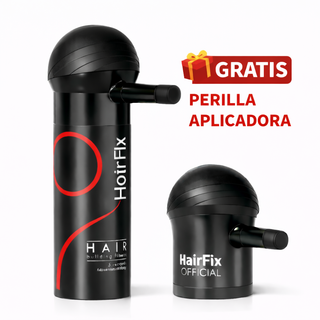 HairFix™ Fibras Capilares – Cabello Más Denso al Instante